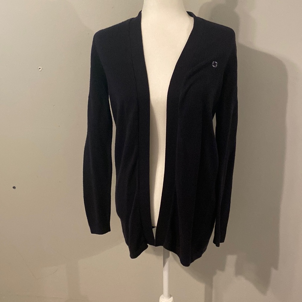 Chase lands end Navy open cardigan